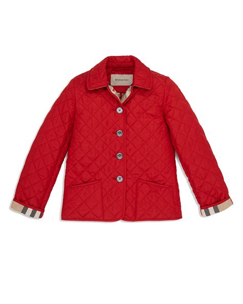 Burberry Girls' Mini Westbury Quilted Jacket 